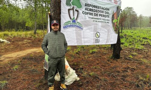 Gobierno del Estado continuará reforestación en Xalapa y al rededor, hasta el final de la administración: Iván Luna