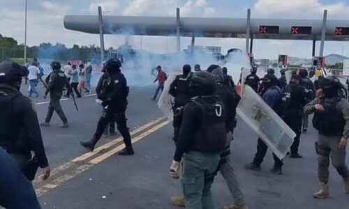 El PAN detrás de protestas y cierre de la carretera federal en Naranjos