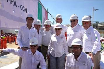 Supervisión de la planta coquizadora en la Refinería Miguel Hidalgo