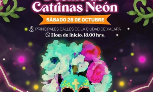¡Listos para el Desfile de Catrinas Neón!: Cuitláhuac García