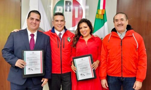Adolfo Ramírez Arana y Lorena Piñón Rivera, asumen la presidencia y secretaría general del PRI en Veracruz