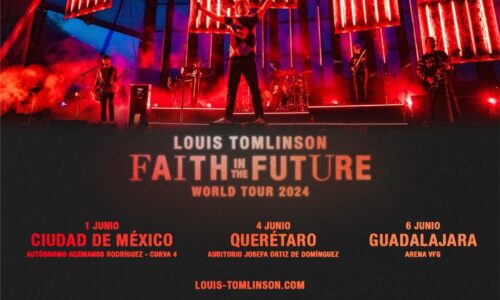 ¡Louis Tomlinson anuncia gira por México!