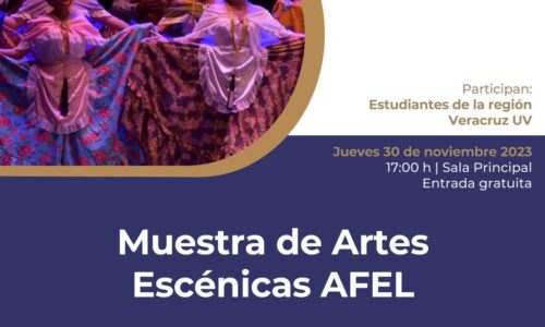 Invitan UV e IVEC a la Muestra de Artes Escénicas de las y los estudiantes del Área de Formación de Elección Libre, región Veracruz