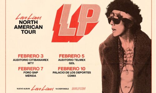 LP regresa a México con su nuevo álbum, Love Lines