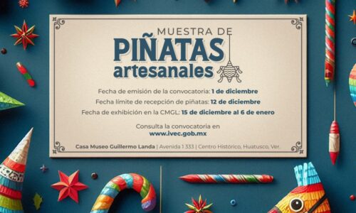 Casa Museo Guillermo Landa invita a participar en la Muestra de Piñatas Navideñas 2023