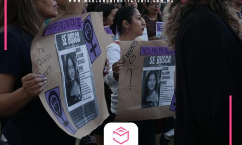 Se realiza marcha por desaparición de Bibian en Xalapa