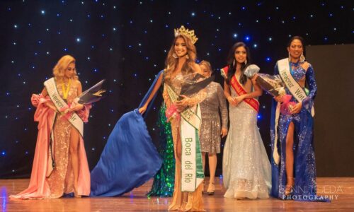La boqueña, Génesis Vera, gana Miss Earth Veracruz 2024