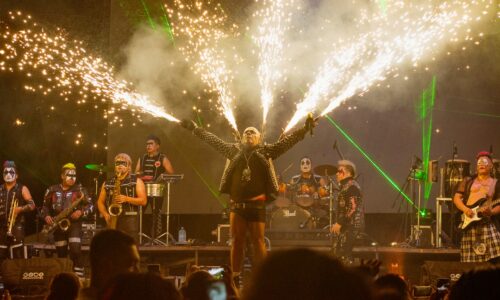 Los Súper Caracoles arrancan con gran éxito los conciertos de la Expo Ganadera de Ylang Ylang