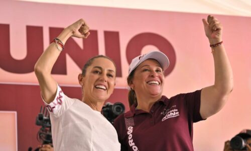 Roció Nahle cerrará campaña en Xalapa; la acompañará Sheinbaum