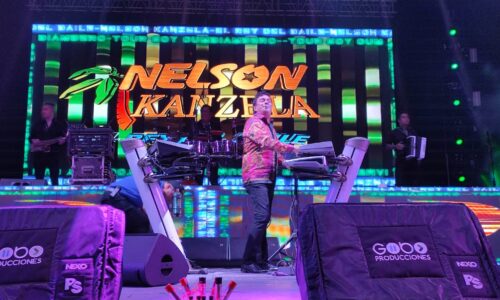 El «Rey del Baile», Nelson Kanzela, arma tremenda fiesta en Expo Ganadera Ylang Ylang
