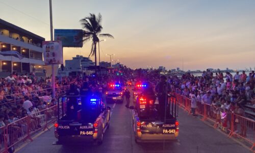Más de dos mil elementos de seguridad resguardaran el Carnaval de Veracruz