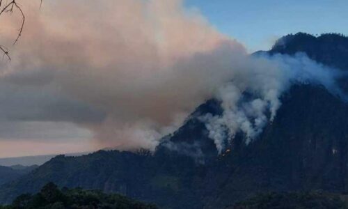 Federación, Veracruz y Puebla atacan incendios de manera aérea