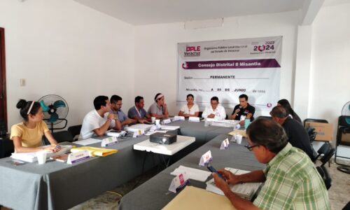 OPLE Veracruz inicia sesión permanente de vigilancia de cómputos distritales 2024