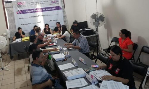 Consejos Distritales del OPLE Veracruz recuentan más del 60% de los paquetes electorales para la Elección a la Gubernatura