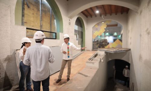 Avanza remodelación del Ágora de Xalapa, será reabierta en septiembre