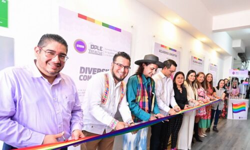 Inauguran exposición gráfica “Diversidad con Derechos” del OPLE Veracruz