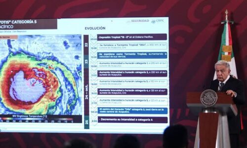 AMLO dice que México se prepara ante la temporada de huracanes 2024