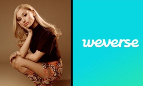 Ariana Grande se une a Weverse, la plataforma de superfans propiedad de HYBE