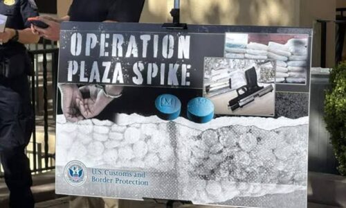 EE.UU. refuerza operación Plaza Spike para combatir el tráfico de Fentanilo