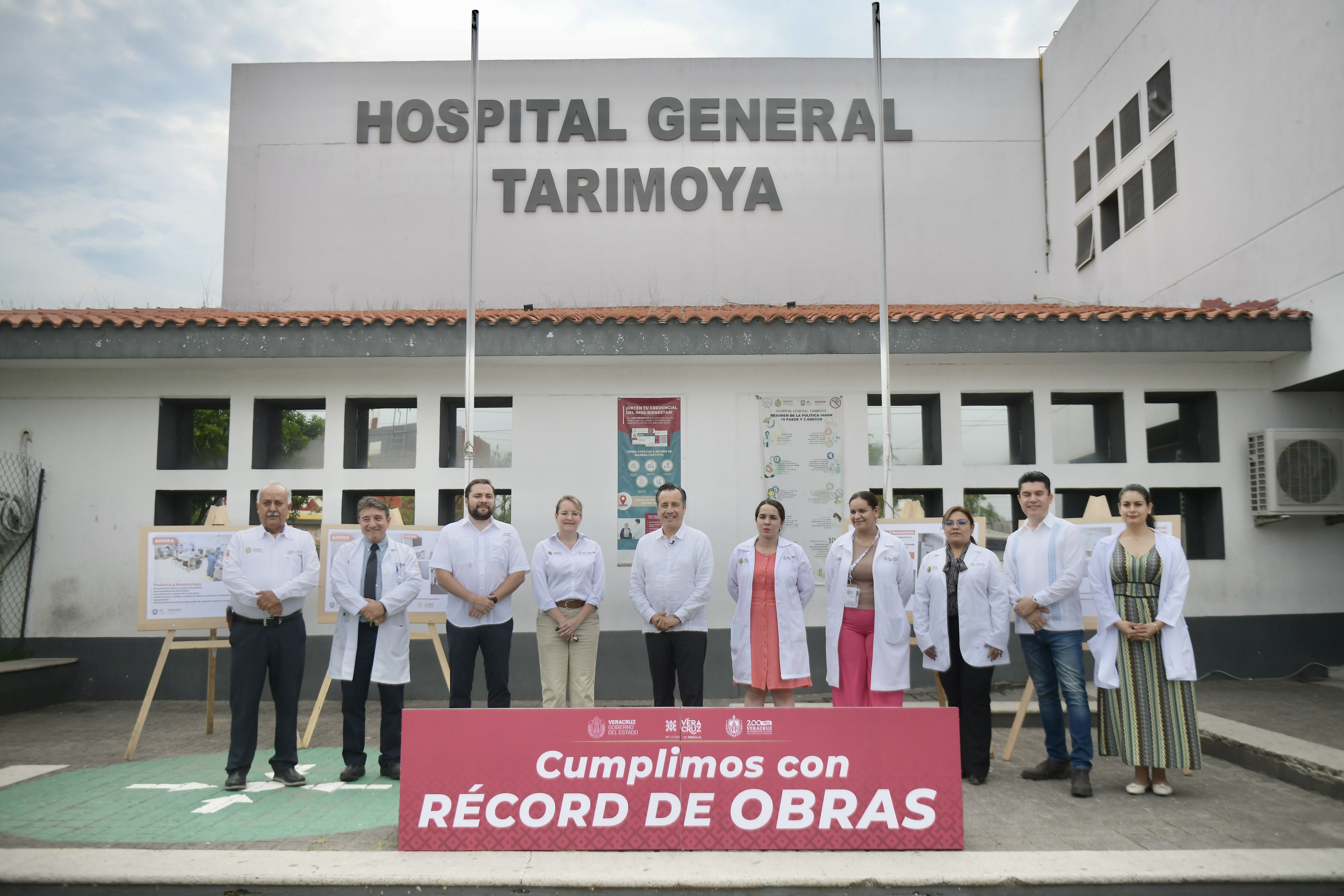 Más de 80 mdp la inversión para el Hospital de Tarimoya en el sexenio