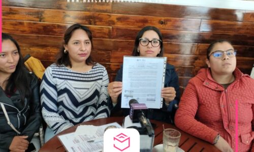 Madres inician investigación por comida en mal estado en internado de Perote